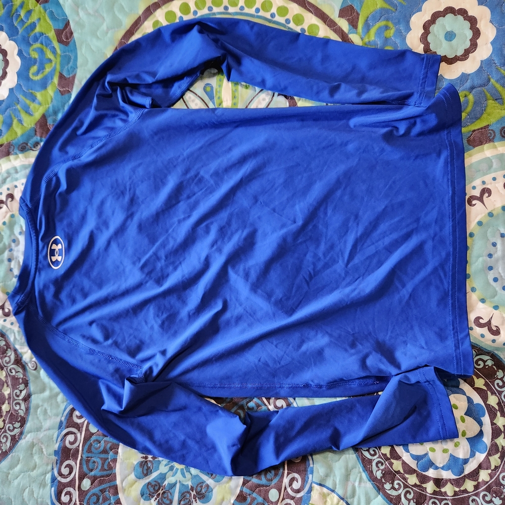 Under Armour Royal Blue Performance Top - Picture 6 of 8